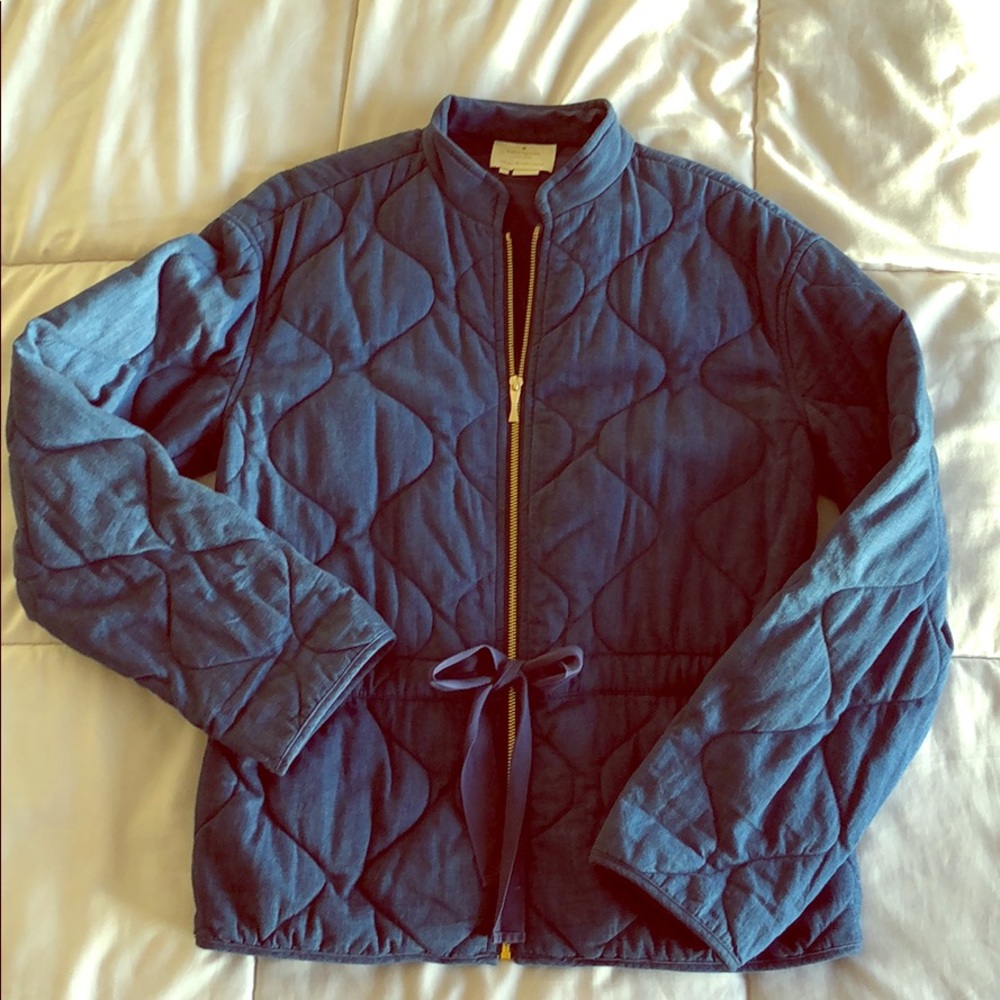 Kate Spade Chambray quilted jacket
